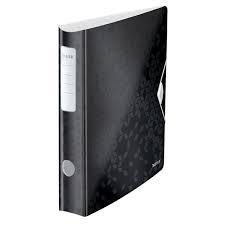 Photo de Classeur Leitz WOW 1107 noir - dos étroit