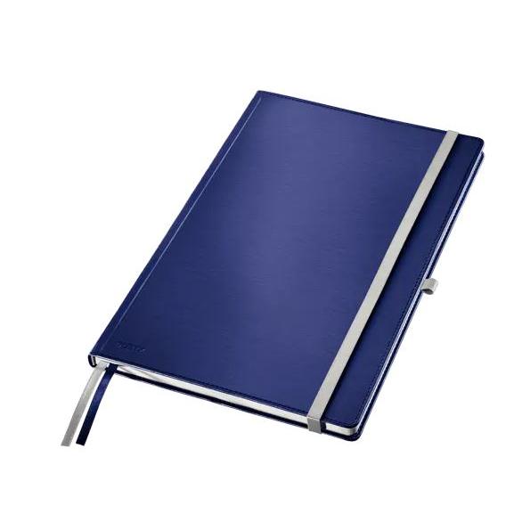 Photo de Cahier Style couverture rigie A4 ligné - bleu - 47751069