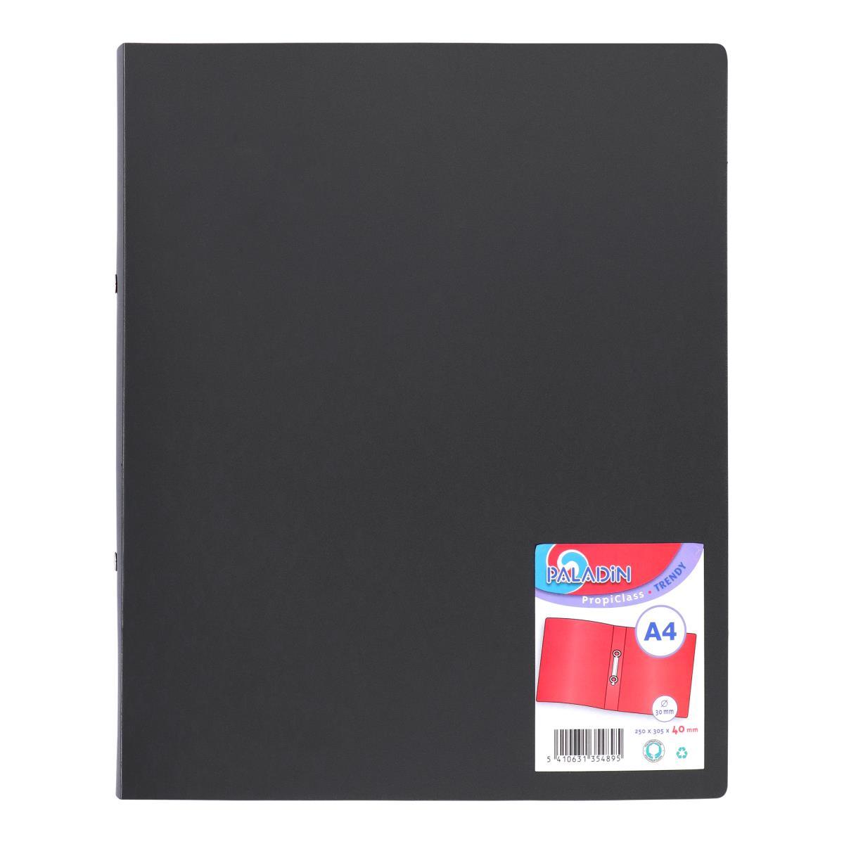 Photo de Classeur Trendy PP A4 - 2 anneaux 30mmm noir - 3592203