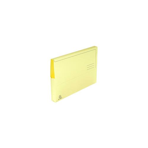 Photo de Pochettes cartonnées A4 - Jaune - Exacompta