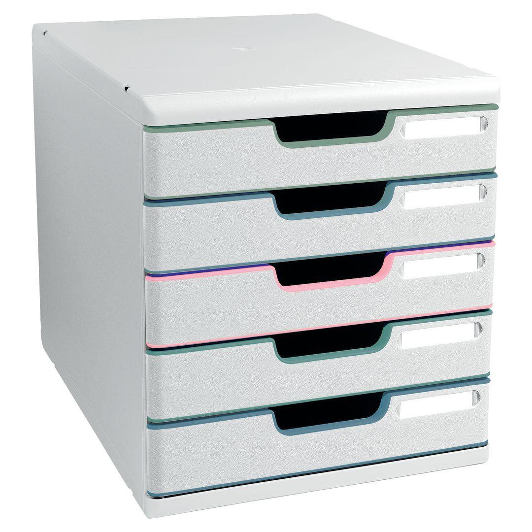 Photo de Module 5 tiroirs Modulo - Autentik pastel - 301303D
