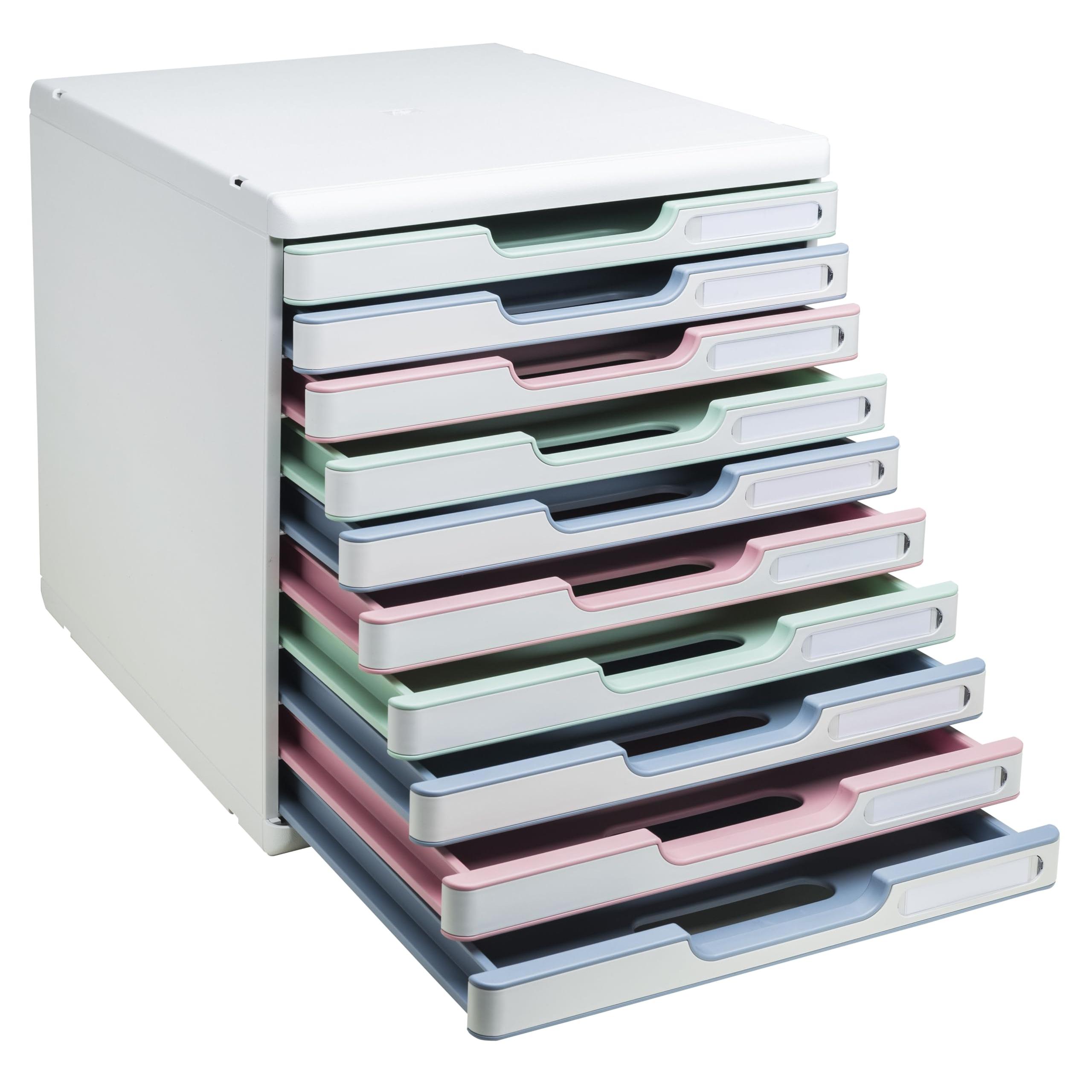 Photo de Module 10 tiroirs Modulo - Autentik pastel - 302303D