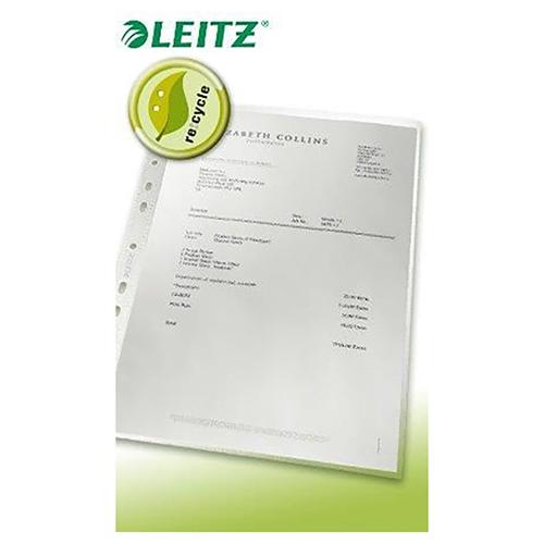 Photo de Pochettes perforées A4 écologique - Leitz