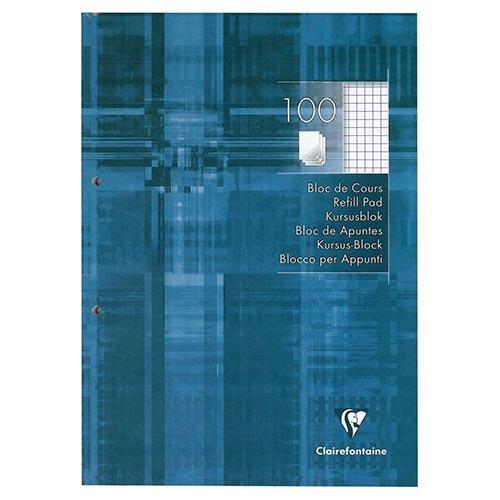 Photo de Bloc cours - Quadrillé - A4 - Clairefontaine