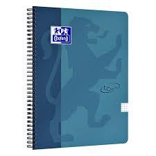 Photo de Cahier spirale Touch Oxford A4+ ligné - pétrole - 400103996