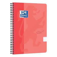Photo de Cahier spirale Touch Oxford A4+ quadrillé- orail - 400118804
