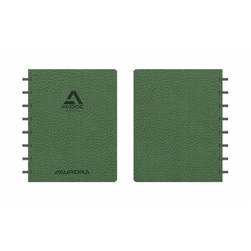 Photo de Cahier Adoc Business A5 - 5x5 - Vert - Aurora