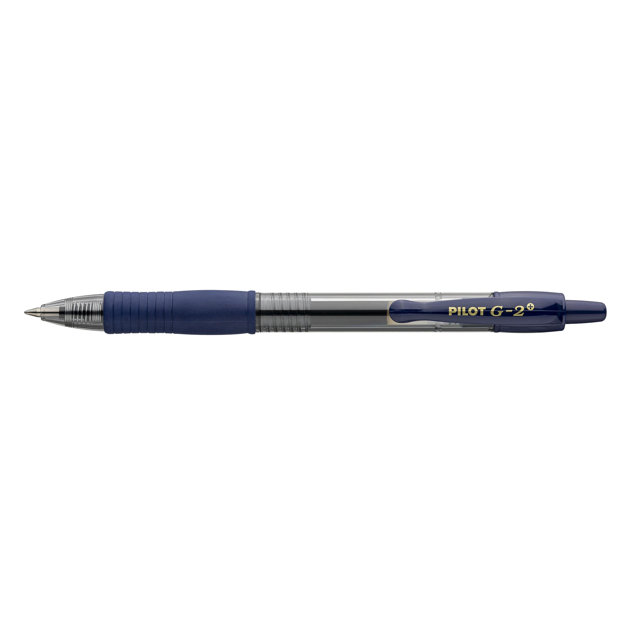 Photo de Stylo-bille Pilot G2-7 PLUS - fin - noir/bleu