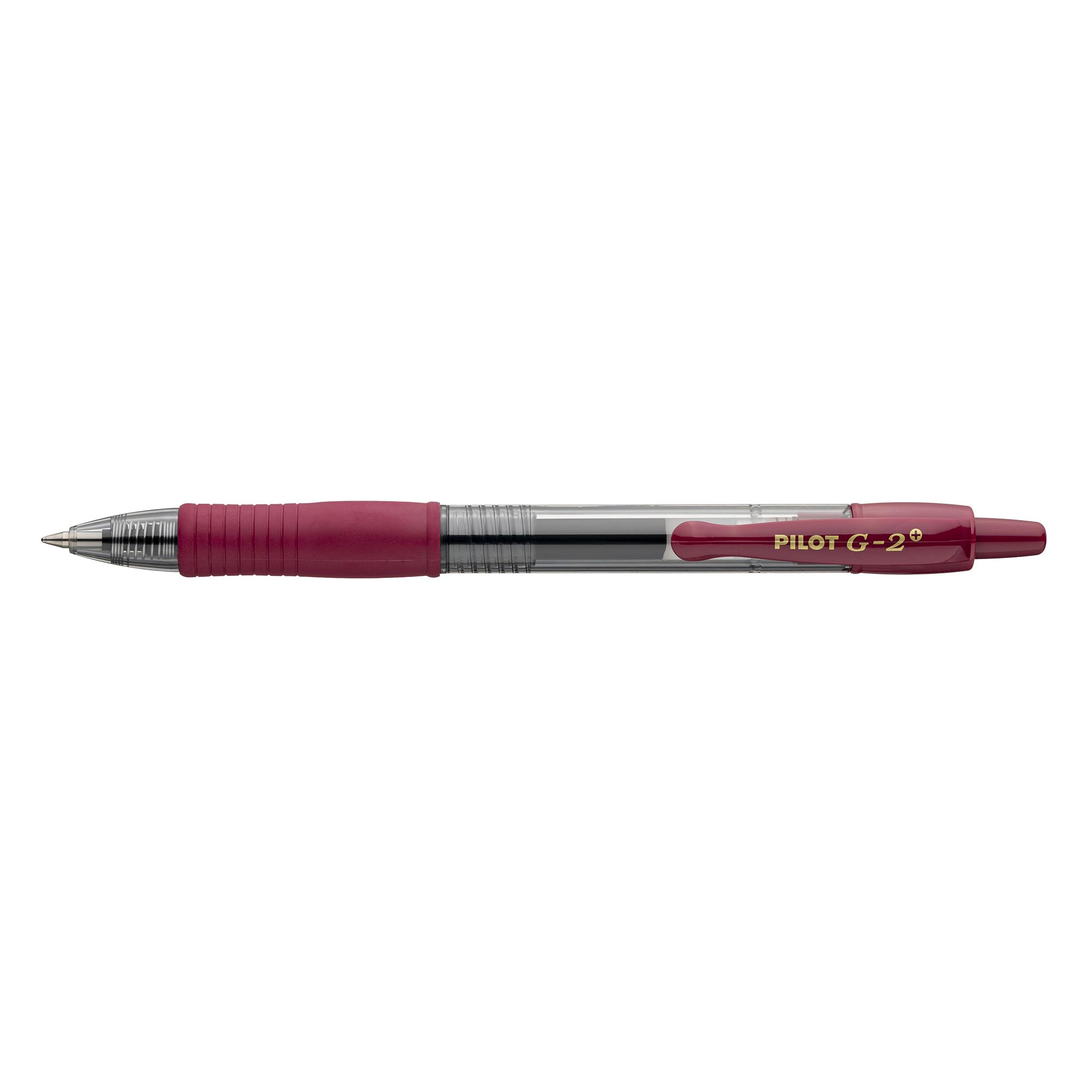 Photo de Stylo-bille Pilot G2-7 PLUS - fin - rouge foncé