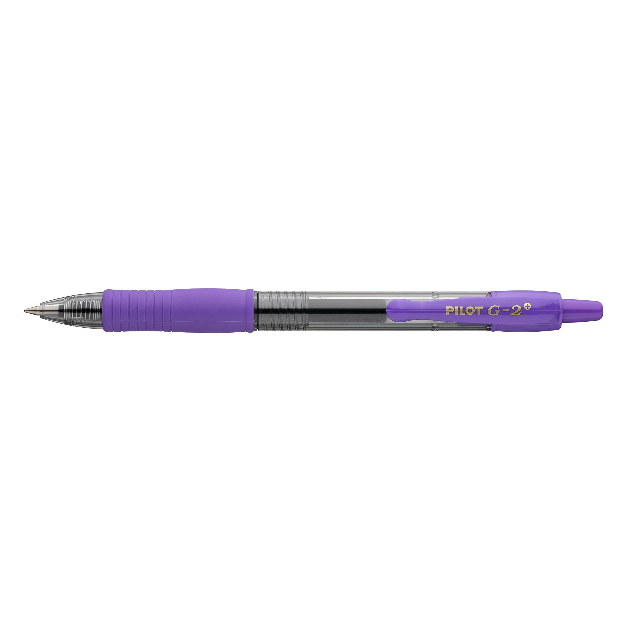 Photo de Stylo-bille Pilot G2-7 PLUS - fin - mauve
