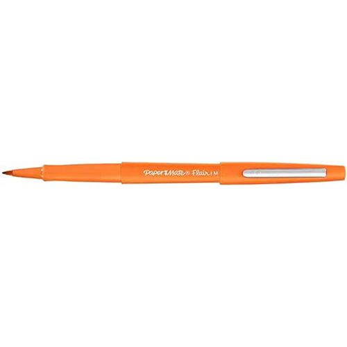 Photo de Feutre en nylon - Flair - Orange - Papermate