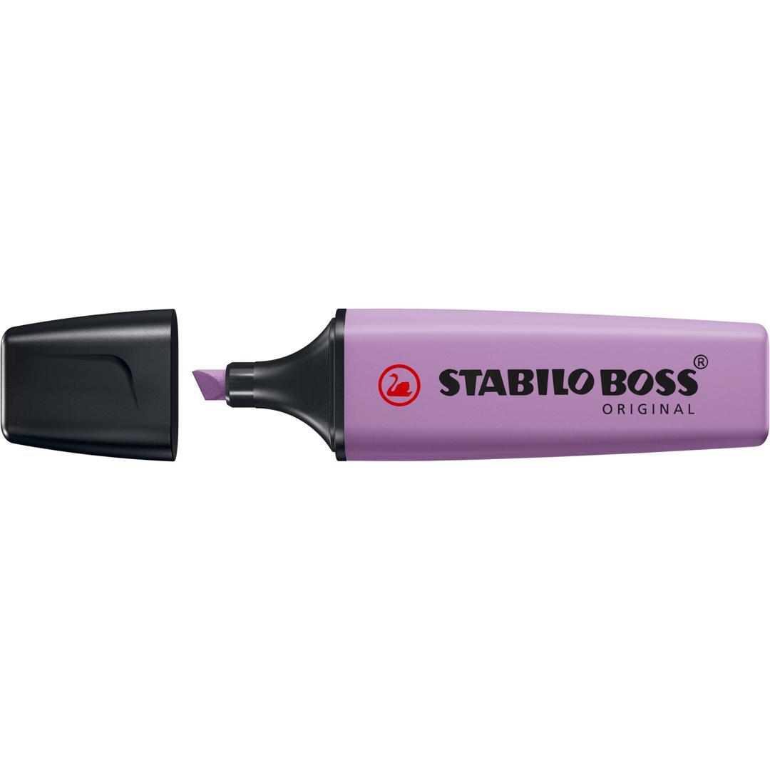 Photo de Surligneur - STABILO BOSS - gris violet - 70/162