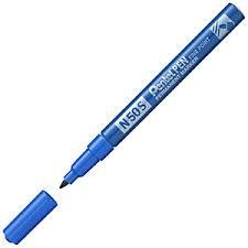 Photo de Marqueur permanent -  1 à 3 mm Pentel N50S bleu - 151072