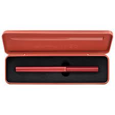 Photo de Stylo-plume Pelikan Ineo rouge + étui - 300001269