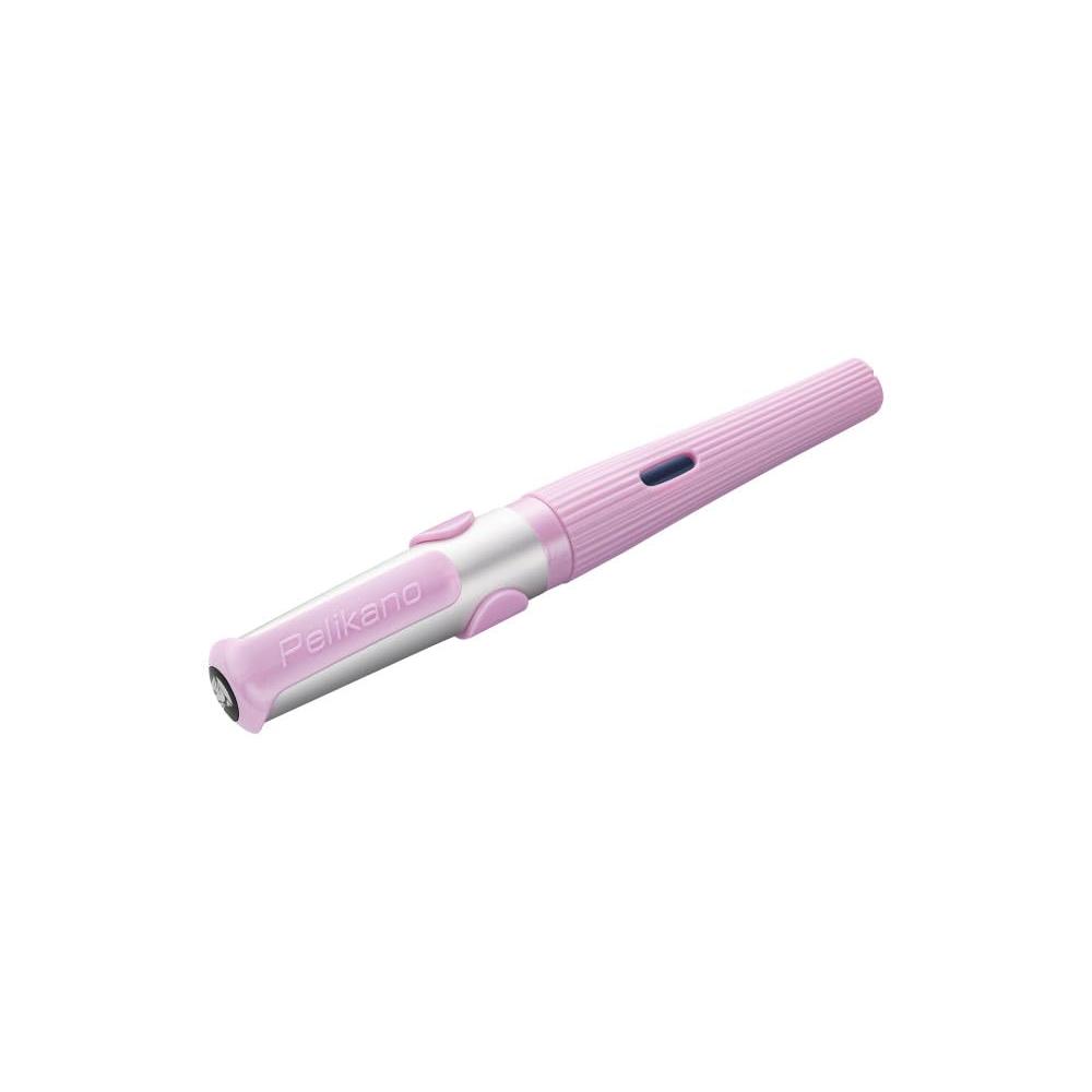 Photo de Stylo-plume Pelikan Structure rose (droitier) - 300009990