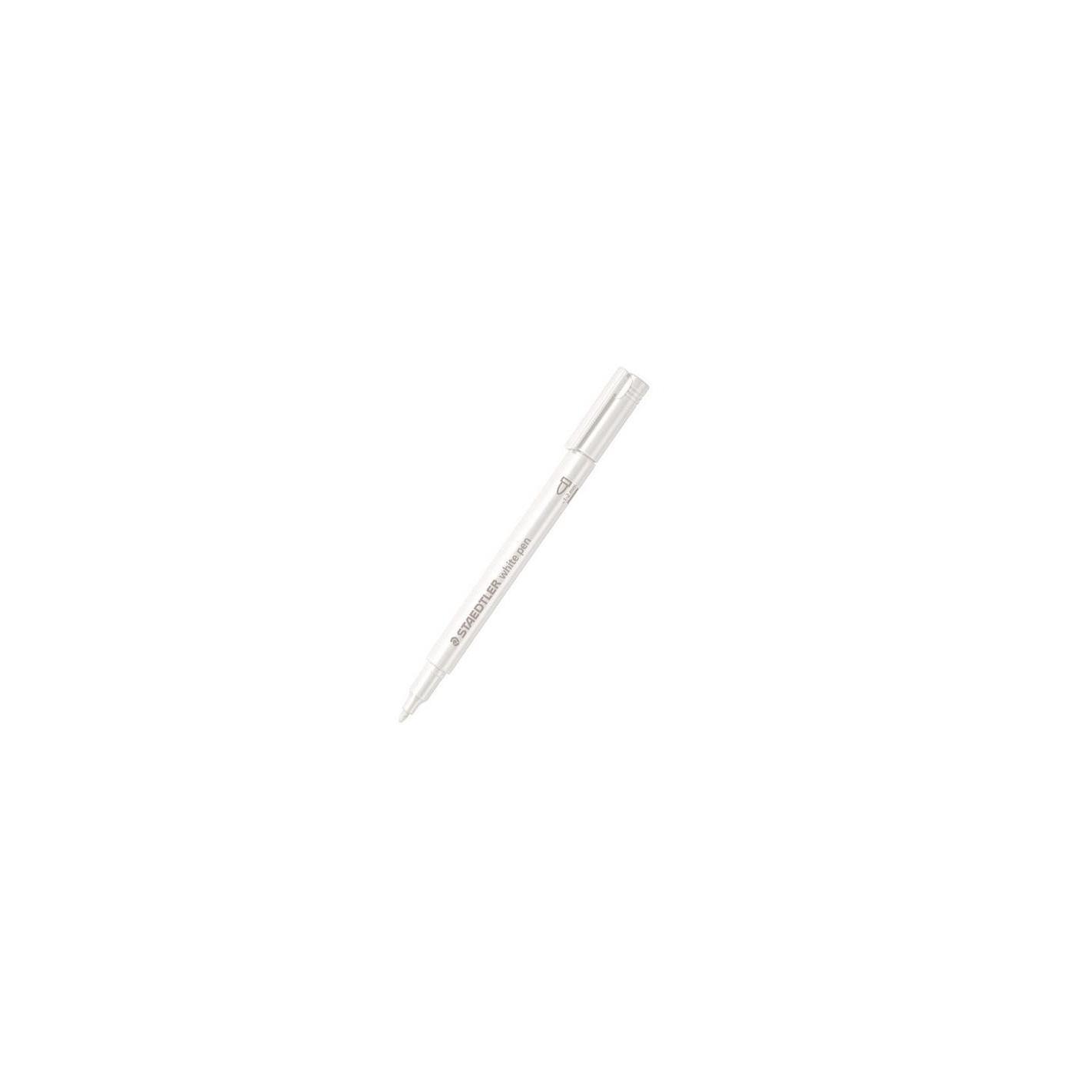 Photo de Stylo marqueur métallique - blanc - Staedtler