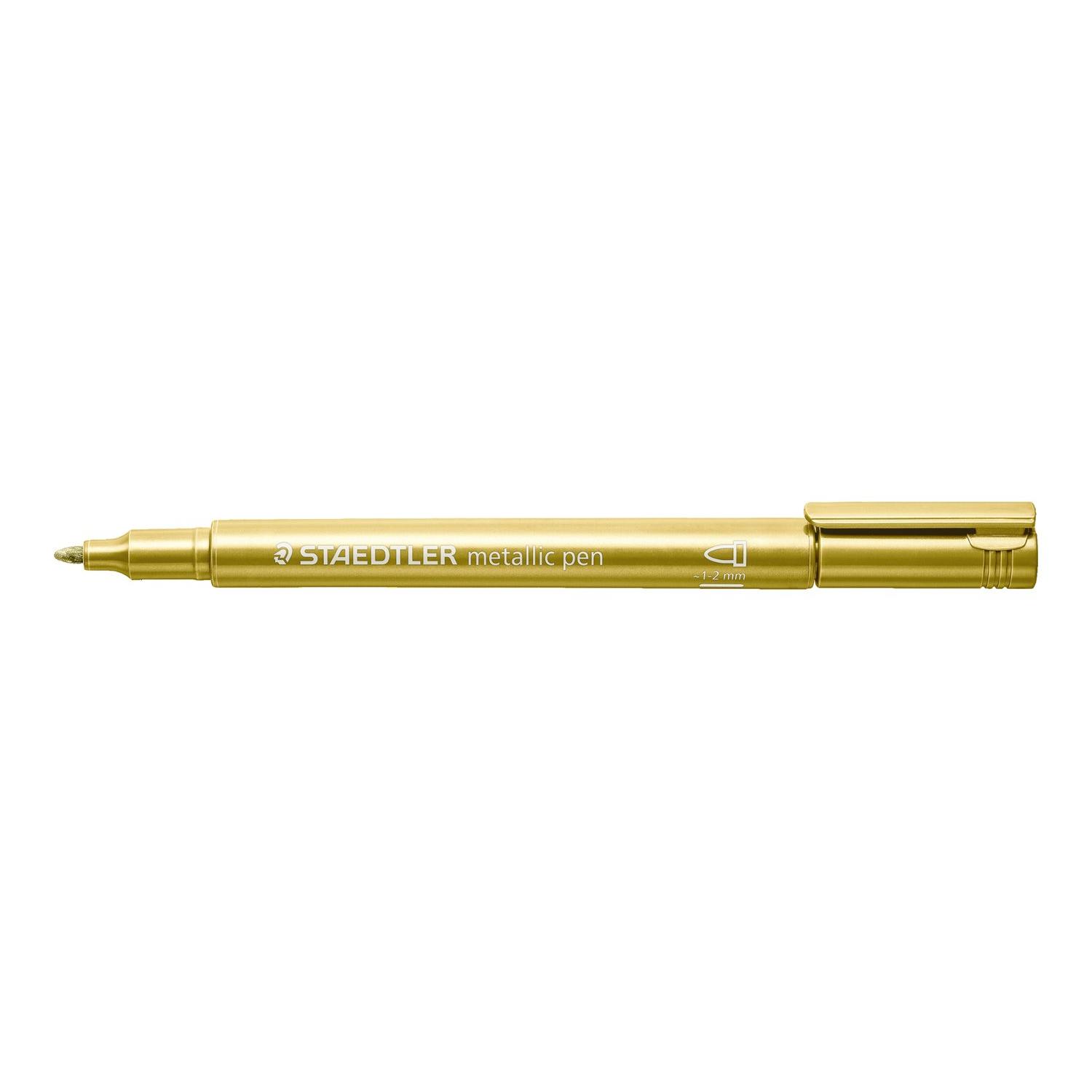Photo de Stylo marqueur métallique - or - Staedtler