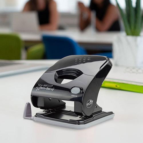 Photo de Perforateur Germ Savvy Eco X5 - Noir - Rapesco