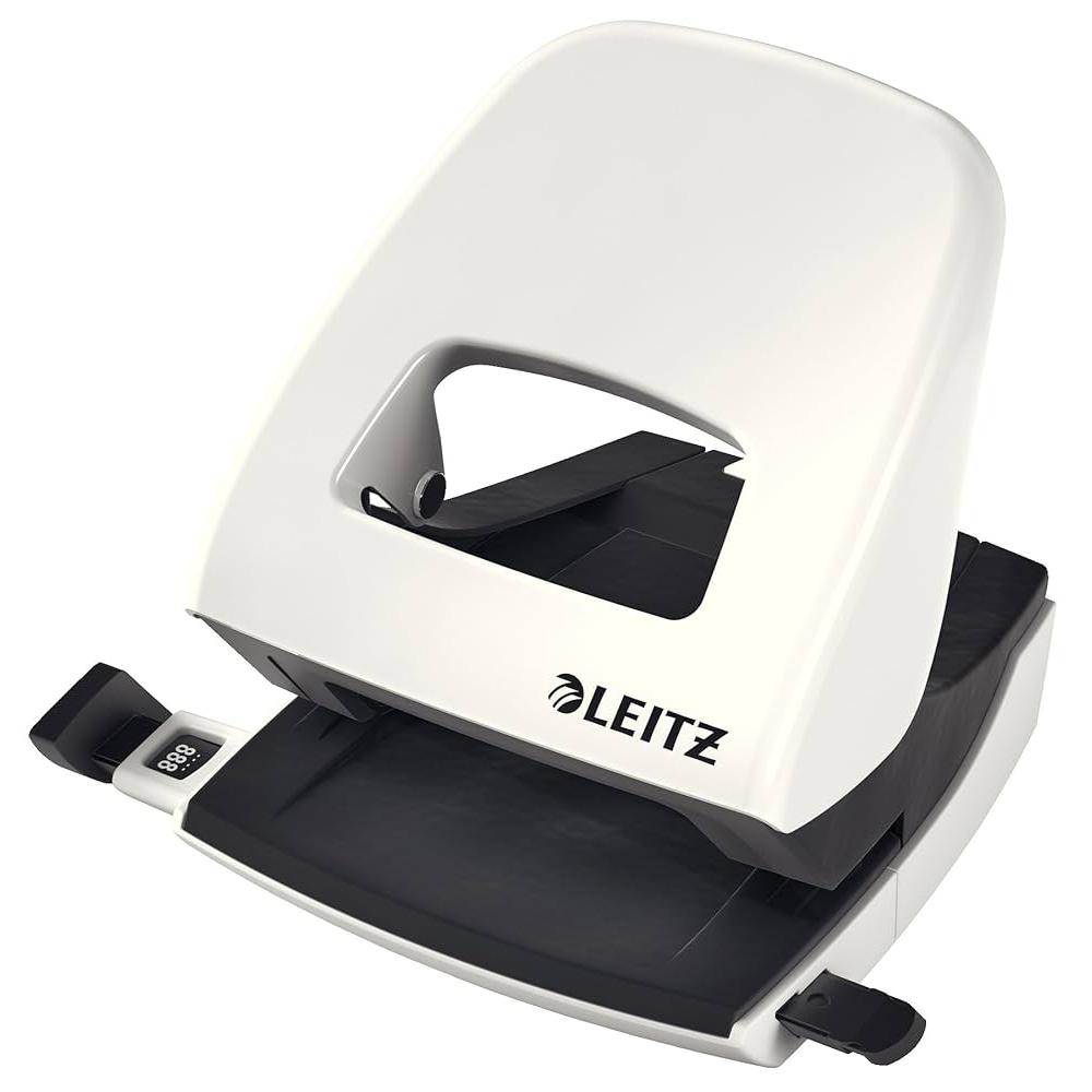 Photo de Perforateur LEITZ 5008 - 2.5 mm - blanc - 50081001