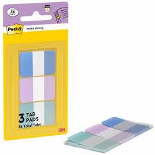 Photo de Post-it Tape Flags-25 mm-STRONG- pastel Coast - 686-3COAST