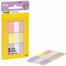 Photo de Post-it Tape Flags-25 mm-STRONG- pastel Sun - 686-3SUN