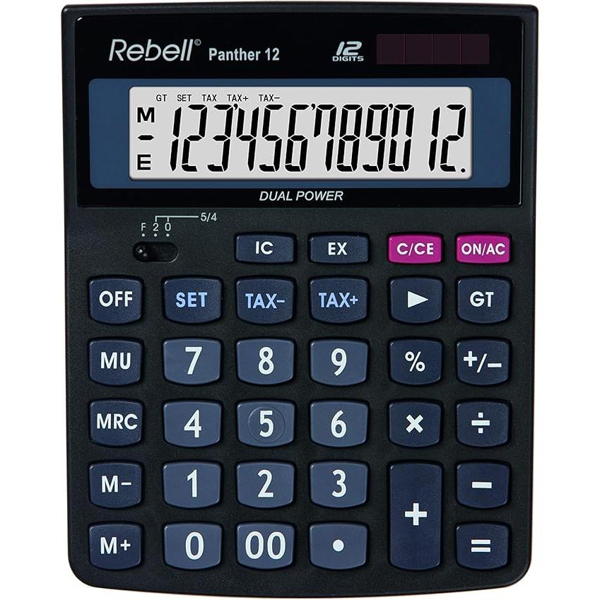 Photo de Calculatrice de bureau Rebell Panther 12BX