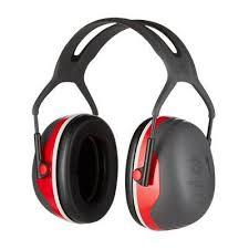 Photo de Casque anti-bruit confortable 3M Peltor rouge 33 db 