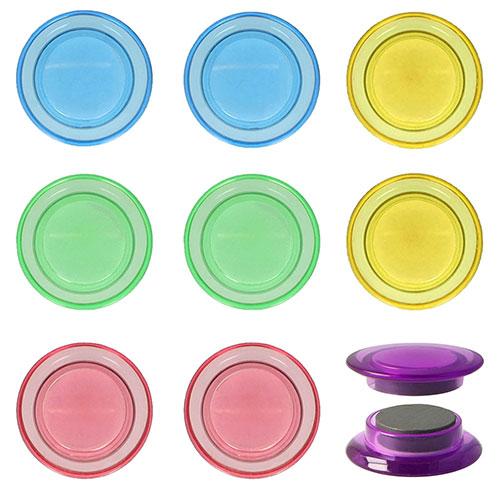 Photo de Aimant assorti pastel diam 30mm - lot de 10 - Multicolore - Westcott
