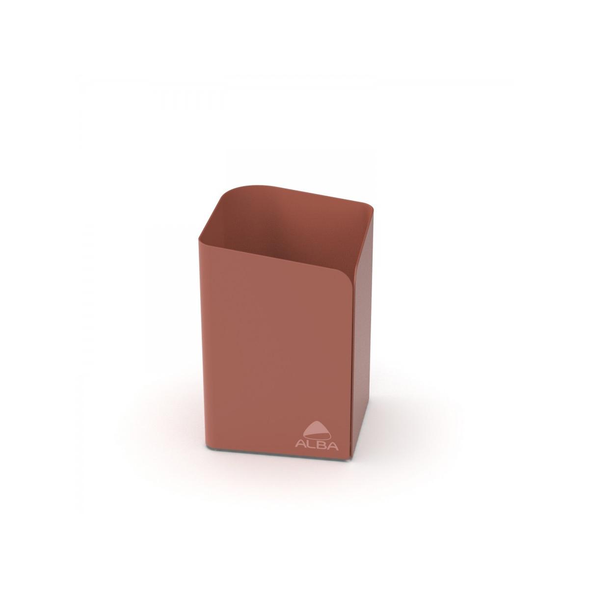 Photo de Pot à crayon Cep en métal - terracotta- 480803