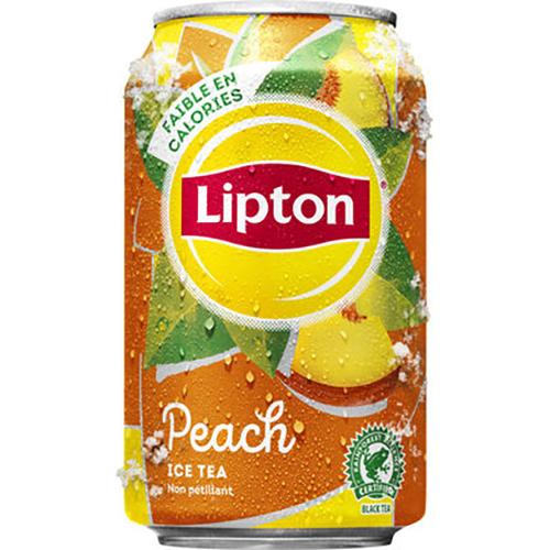 Photo de Canette dIce-Tea Pêche - Lipton