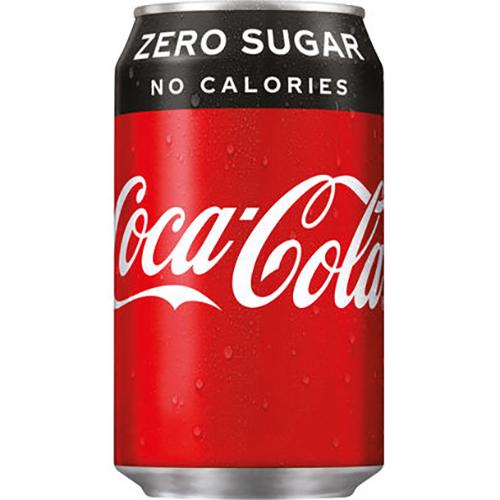 Photo de Canettes de Coca-Cola zéro