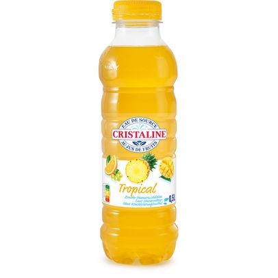 Photo de Limonade plate Cristaline tropical 50cl - lot de 24