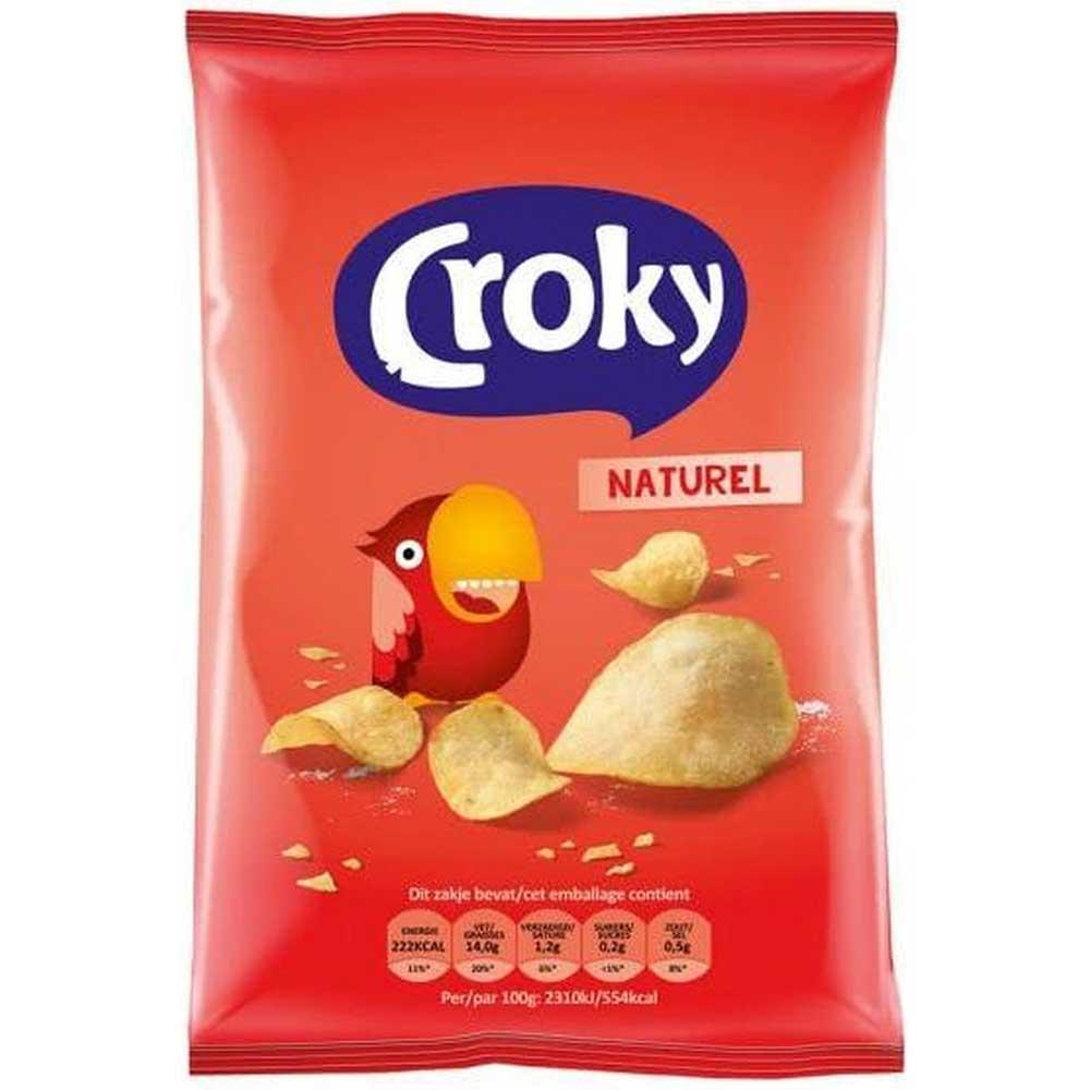 Photo de Chips Croky naturel - 40 gr - lot de 20