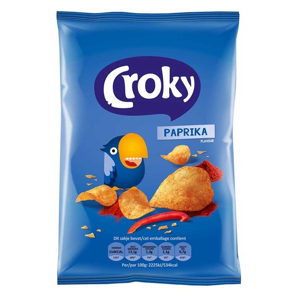 Photo de Chips Croky paprika- 40 gr - lot de 20 