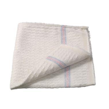 Photo de Lavetteblanche coton gaufré 35x35cm 