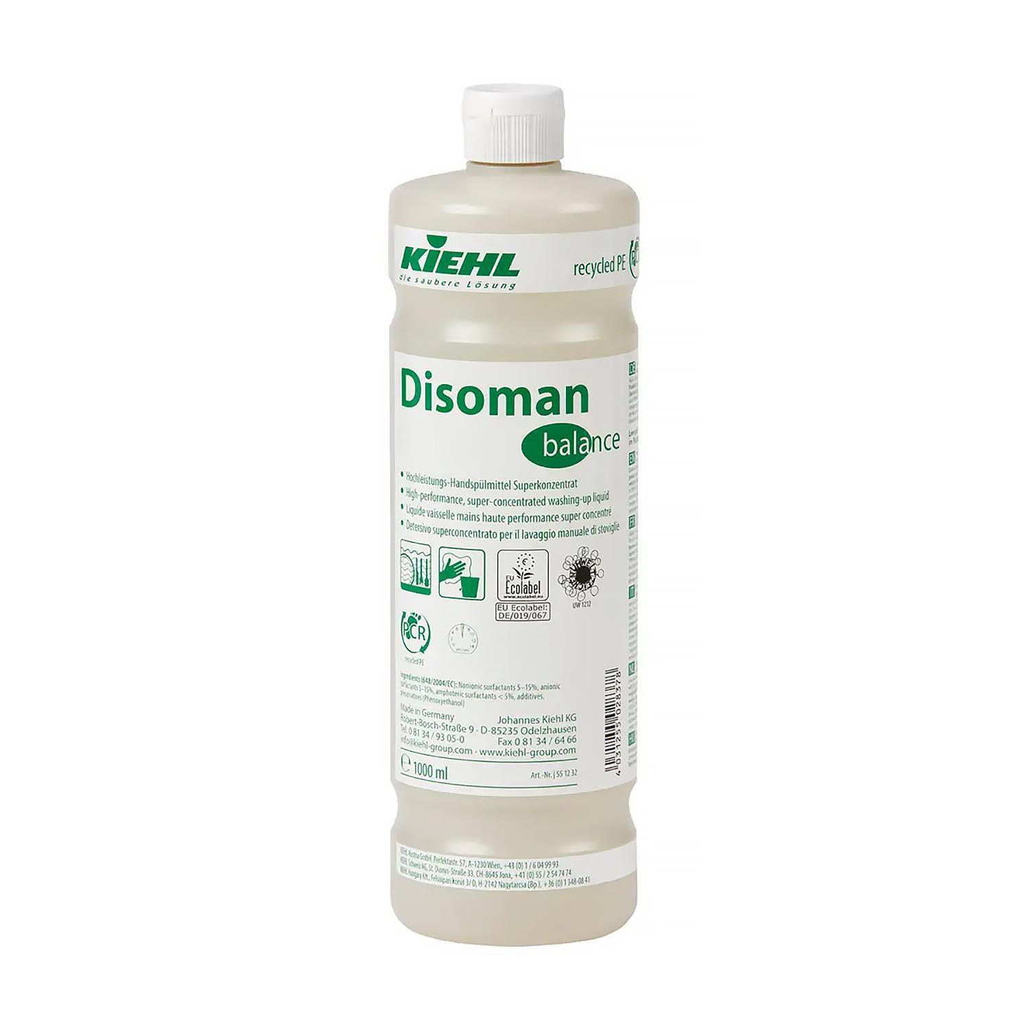 Photo de Liquide vaisselle écologique Disoman Balance 1L 