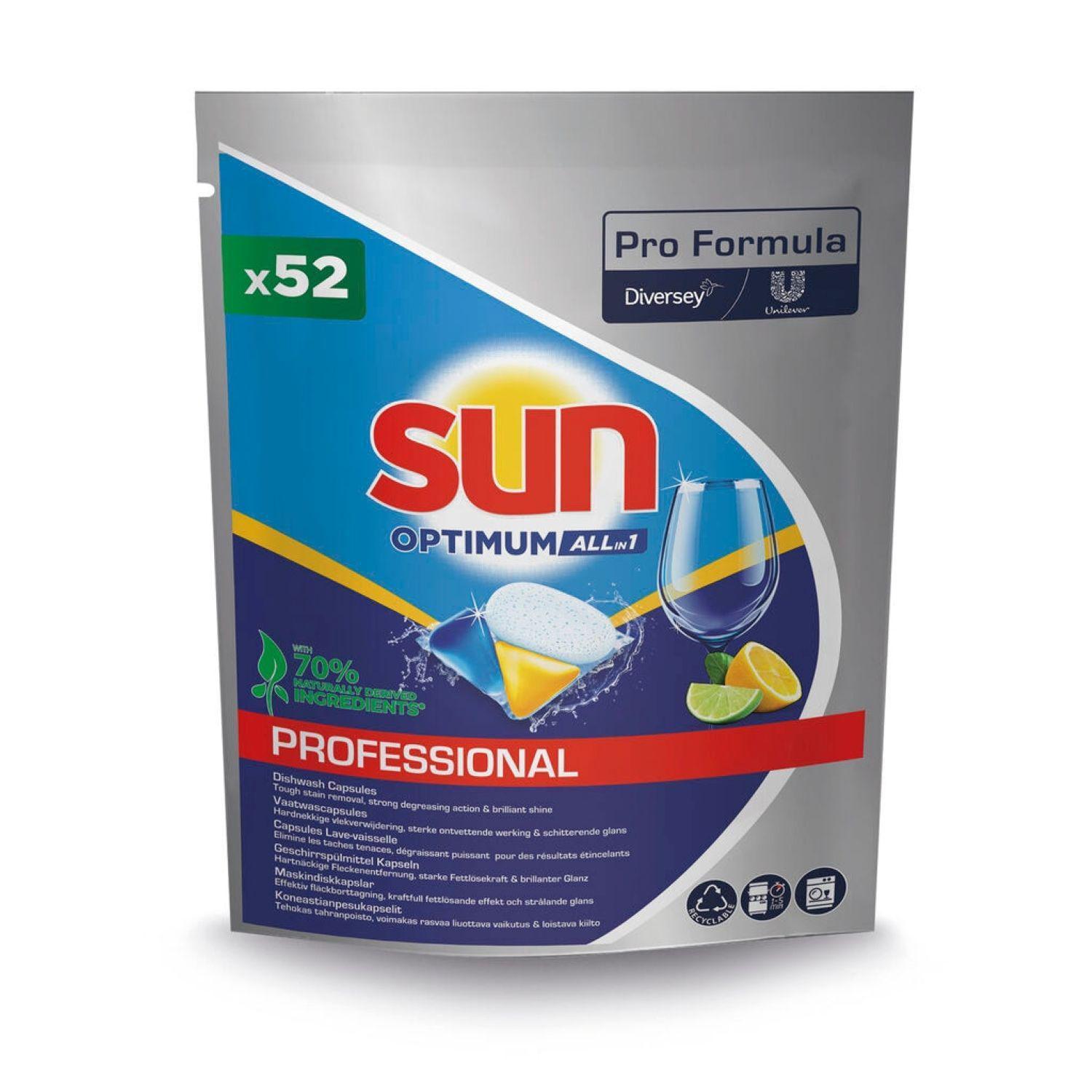Photo de Capsules lave-vaisselle Sun All in 1 (52)