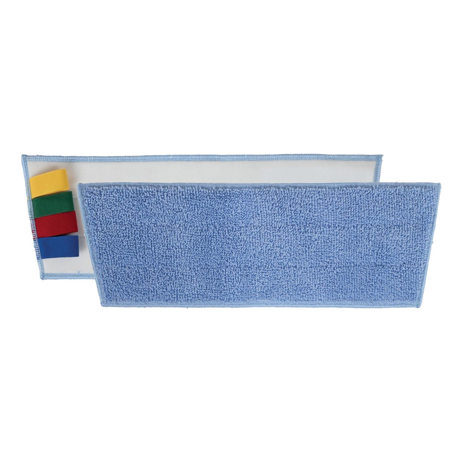 Photo de Mop microfiblre bleu velcro 40 cm