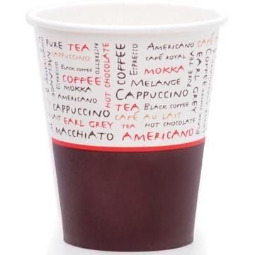 Photo de Gobelet en carton, 230 ml, diamètre 80 mm, paquet de 1000 pièces