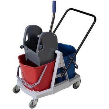 Photo de Chariot de lavage complet avec 2 seaux Probbax Duo