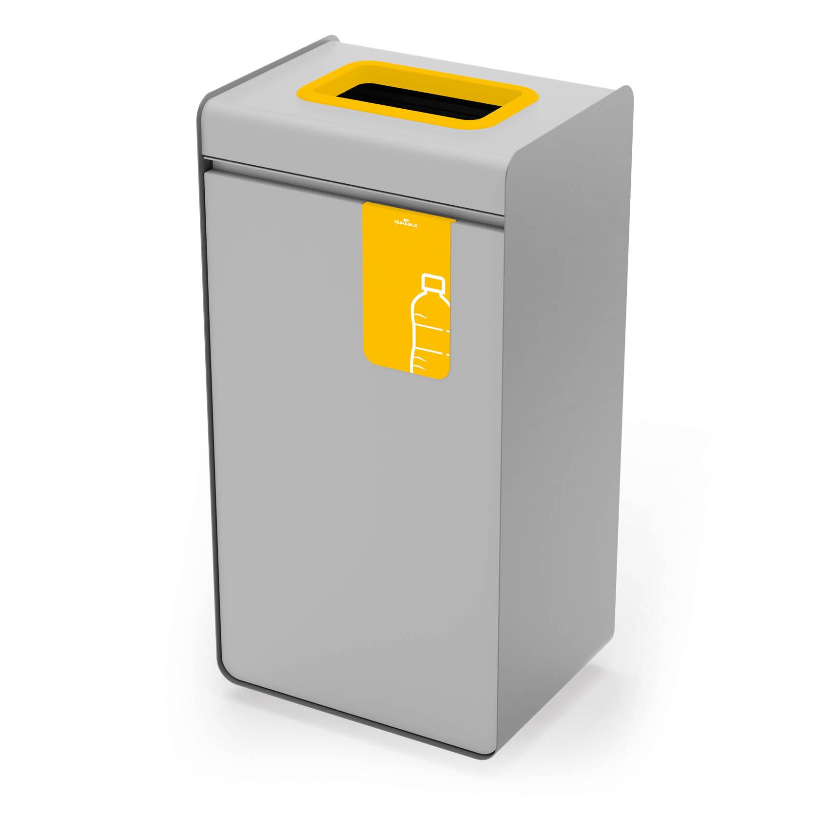 Photo de Conteneur à déche métal - jaune - plastique - 321204