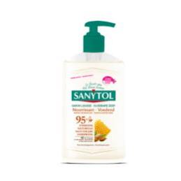 Photo de Savon main nourissant 250ml Sanytol lait d'amande/gelée royal