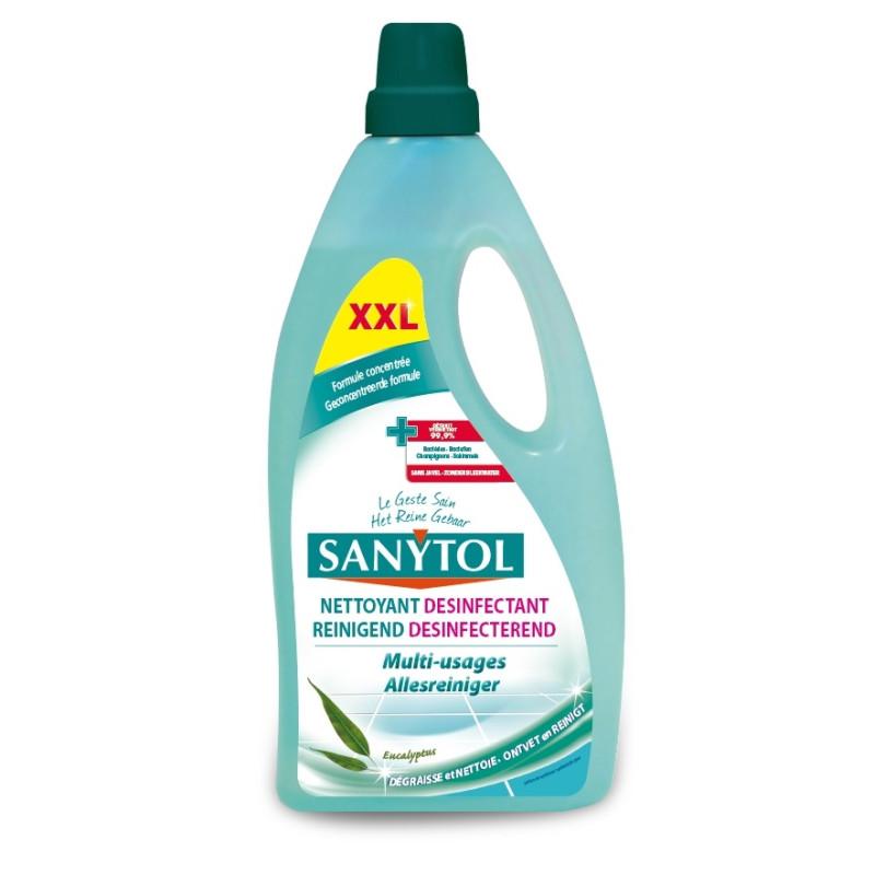 Photo de Nettoyant désinfectant sols & surfaces Eucalyptus 5L Sanytol