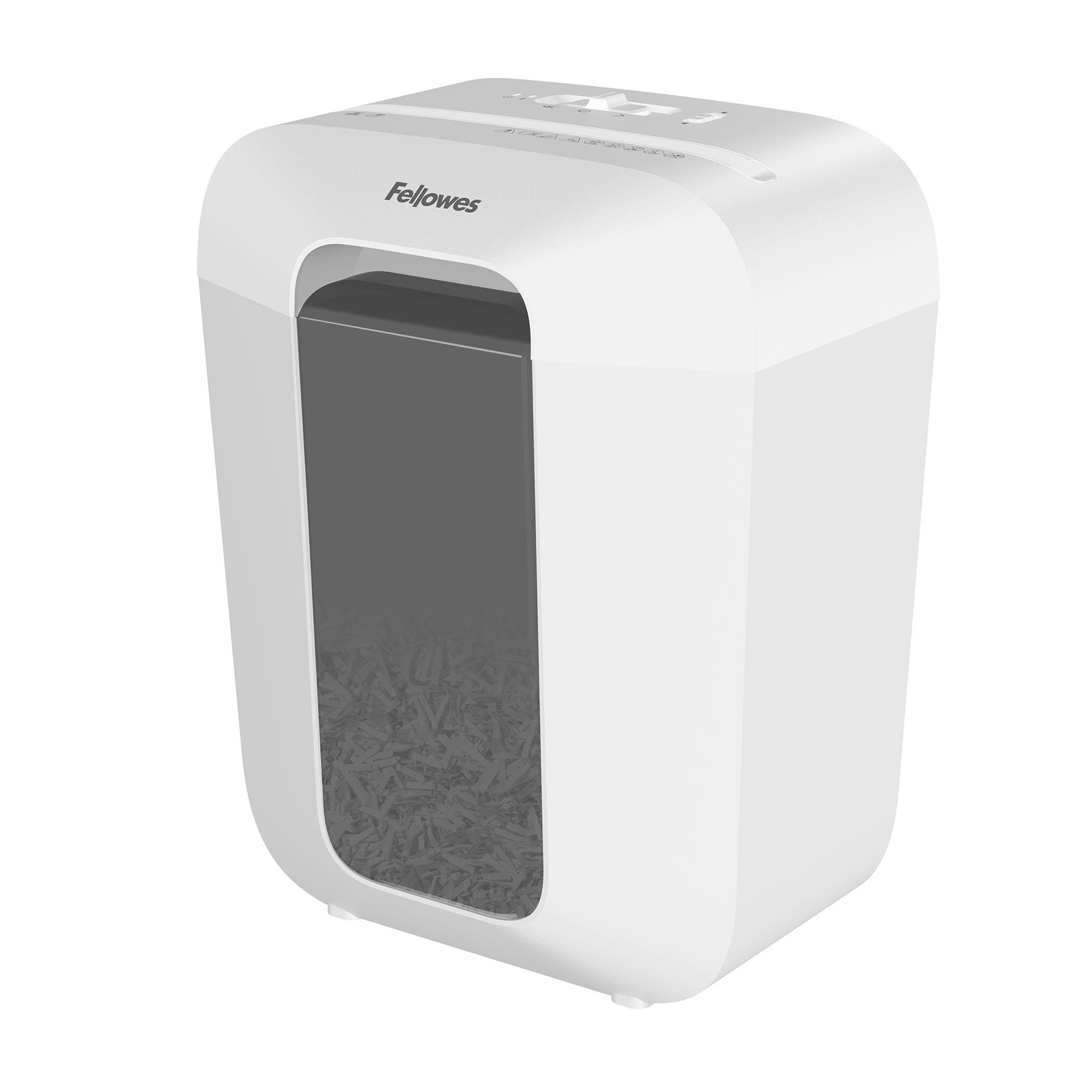 Photo de Destructeur de documents Fellowes LX50 blanc