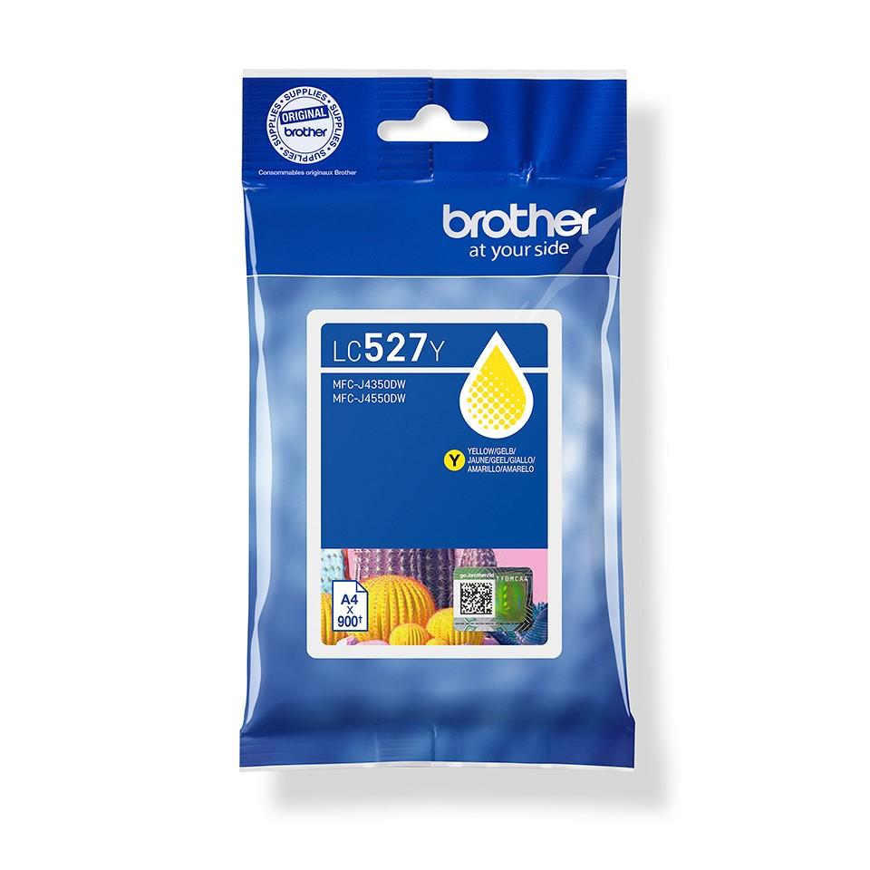 Photo de Toner Brother yellow (900 pages) - LC527Y