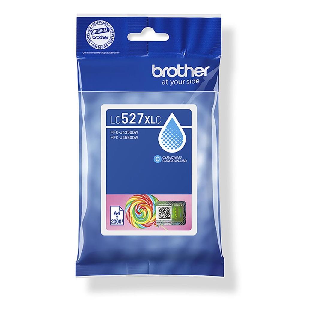 Photo de Toner Brother cyan (2000 pages) - LC527XLC