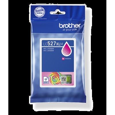 Photo de Toner Brother magenta (2000 pages) - LC527XLM