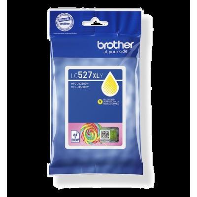 Photo de Toner Brother yellow (2000 pages) - LC527XLY