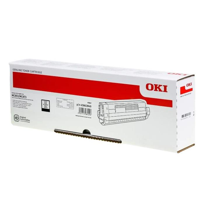 Photo de Cartouche OKI MC853 Noir -7000 pages