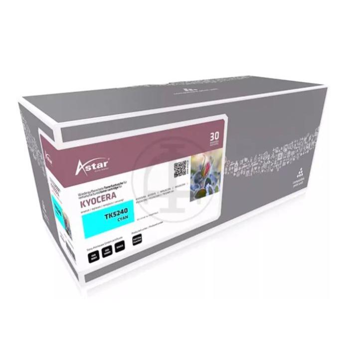 Photo de Toner compatible TK5240 A-star- CYAN